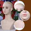 Female Mannequin Head Display Stand Stable Versatile Portable Holder Manikin for Barbershop