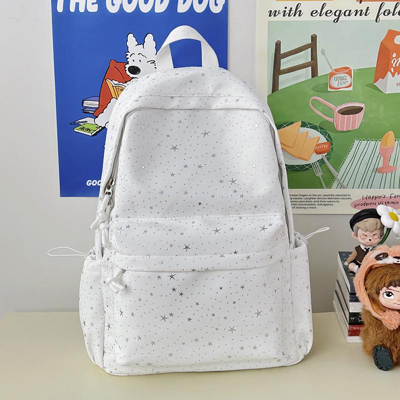 Schoolbag New Schoolbag High Value Korean Ins Girl Heart Leisure Travel Light Backpack Gypsy Star Student Backpack
