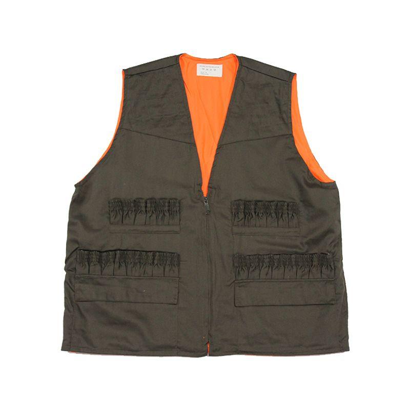 

Экспорт Европейский и Американский Однобортный Жилет Фрак Многокарманный Инструменты Электрик Авторемонт Флуоресцентный Цвет Ажурный Жилет Army Green Size XL (recommend 95.00 kg-105.00 kg