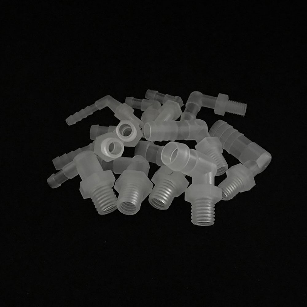 10Pcs M6-M12 To 4-12mm Pagoda Elbow Connector Plastic Hose Fittings for Aquarium Fish Tank Fittings