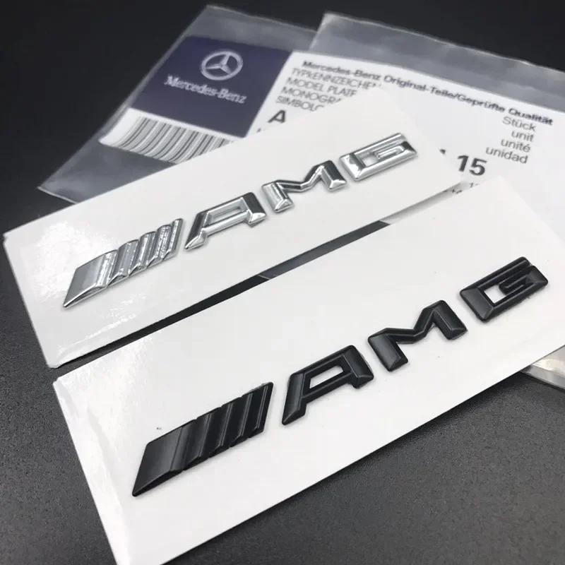 YEW1 AMG Maybach 4 Matic Emblem Decal Car Sticker Accessories For Mercedes Benz Brabus Smart W204 GLC CLA W205 W203 W206 W108 W124
