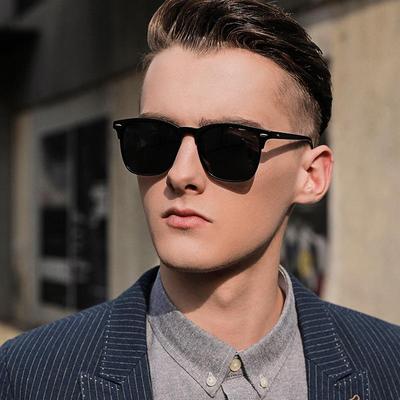 Modne spolaryzowane okulary przeciwsłoneczne UV400 dla mężczyzn i kobiet, okulary antyrefleksyjne do użytku zewnętrznego, unisex, vintage okulary EMA