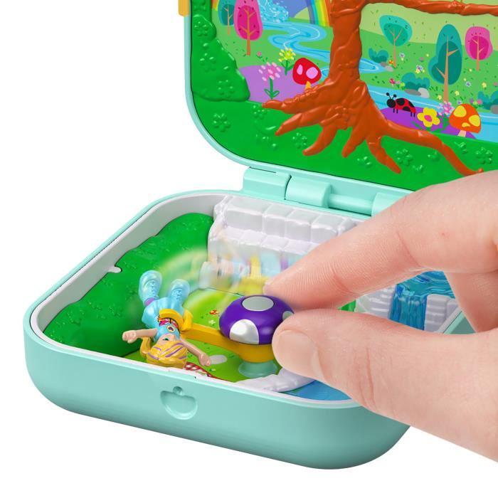 Coffret Secret La Forêt Enchantée de Polly - POLLY POCKET - Mini-figurine - 4 ans - Vert