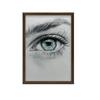 Captivating Look Captivating Look, 50X70 Cm, Gold Aluminum Frame, 230 Gsm Matte Paper