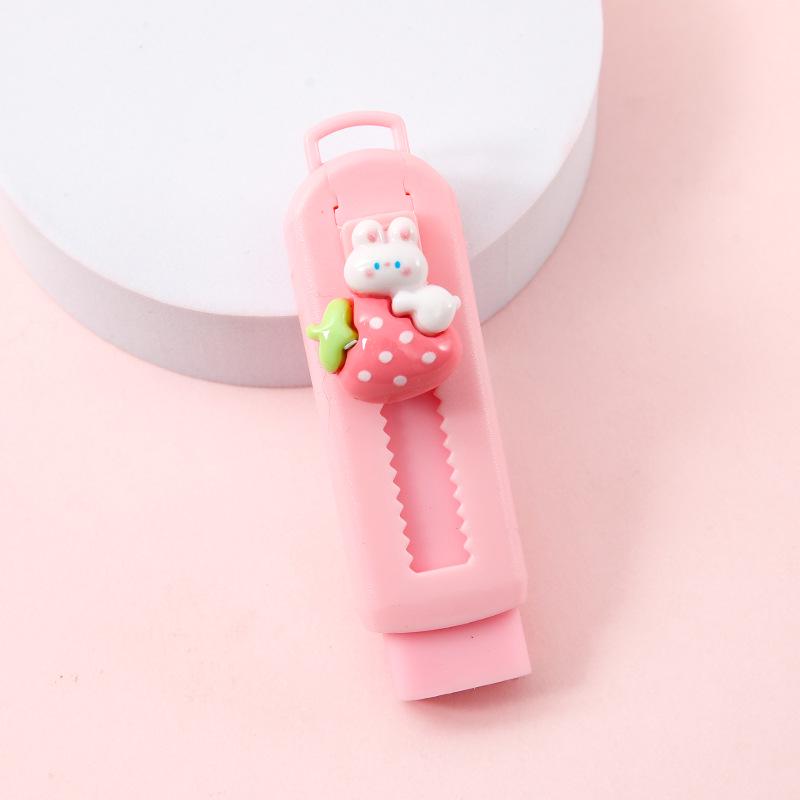 Cartoon Push-Pull No-Trace Eraser - Creative Stationery for Elementary Students