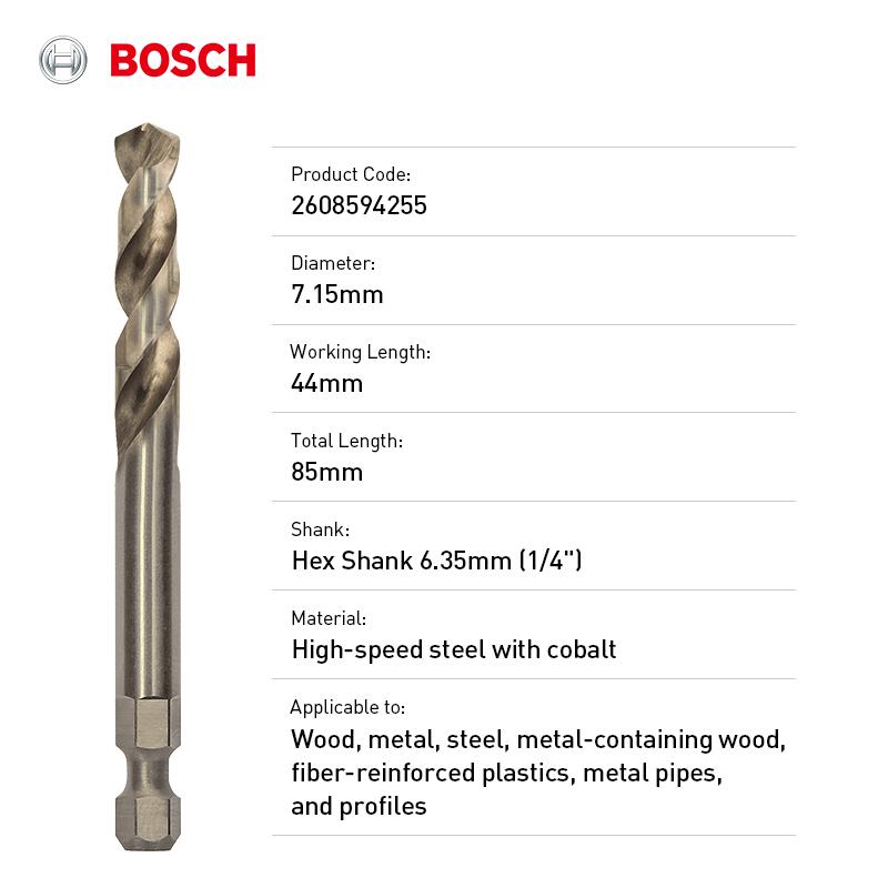 Bosch Set pânză gaură Multifuncțional Kit Pânză Găurit Cobalt 51mm Kit Pânză Găurit Multifuncțional
