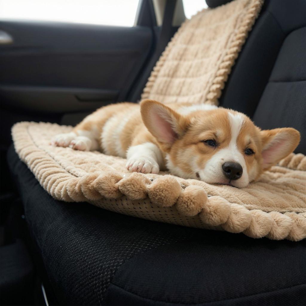 Dog Seat Cushion  Property Thickened Car  Mounted Pet Mat
