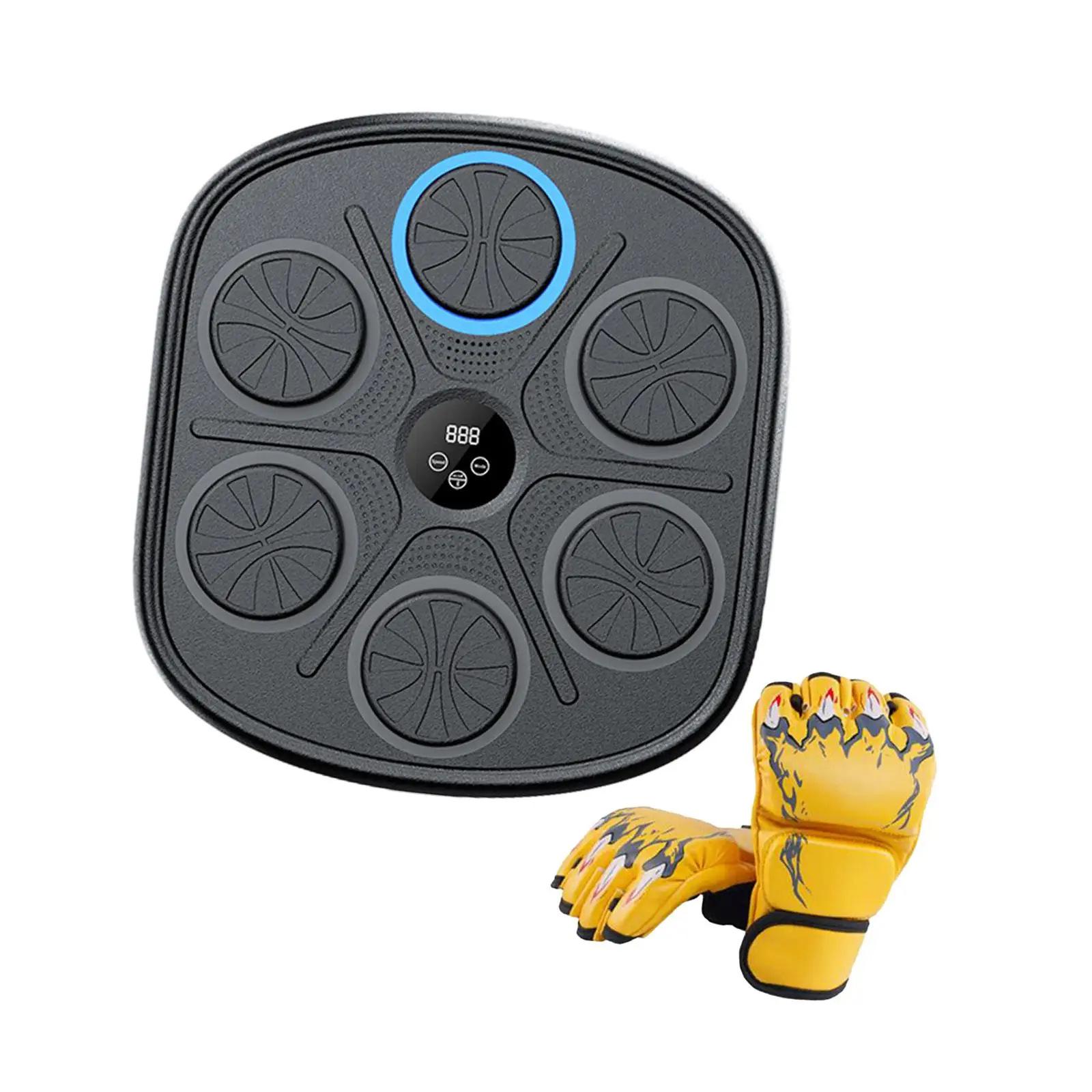 

Интеллектуальный музыкальный боксерский тренажер, тренировочное оборудование, вертикальная тренировка по боксу, настенная мишень, силовая машина, детская реакция, боксерская мишень