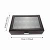 Woven Pattern Watch Storage Case Carbon Fiber Texture Watch Display Box  Watch Collection