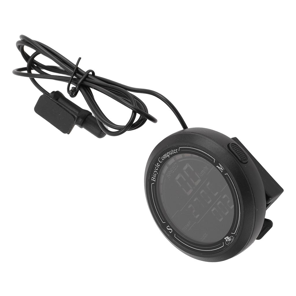 Cyklistický tachometr Sledování v reálném čase Svítící Multifunkční cyklopočítač Odometer pro jízdu na kole