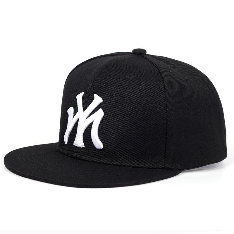Letter Embroidery Baseball Cap Hip Hop Outdoor Snapback Caps Adjustable Flat Hats Outdoor Sun Hat
