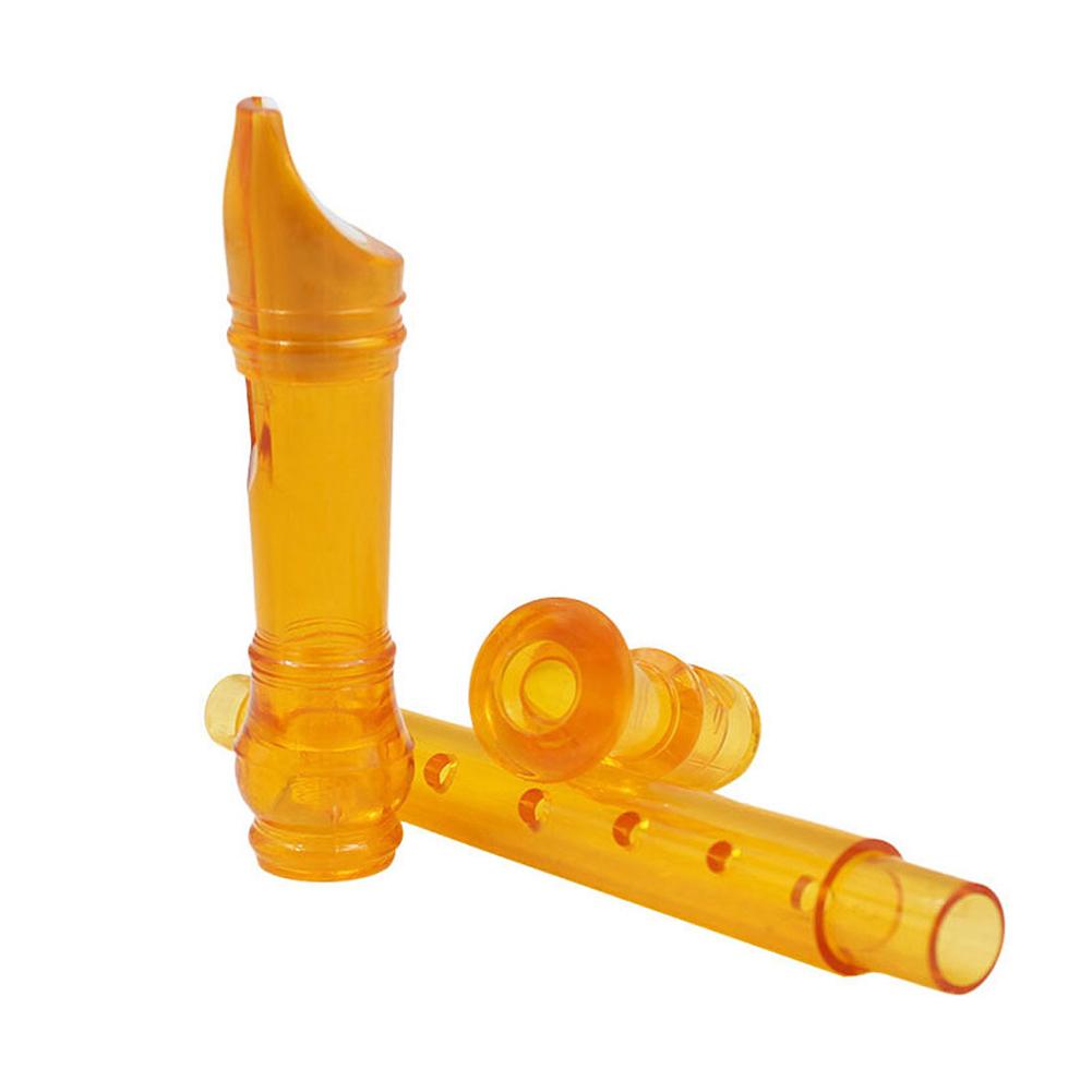 Soprano Recorder Instrument Detachable 8 Holes ABS Descant Recorders With Cleaning Rod For Beginners Kids Student
