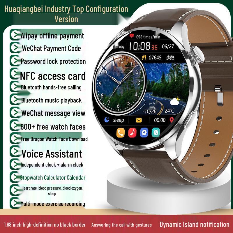 GT5Pro Smartwatch: Multifunctional Men's & Women's NFC Edition with Call Answering