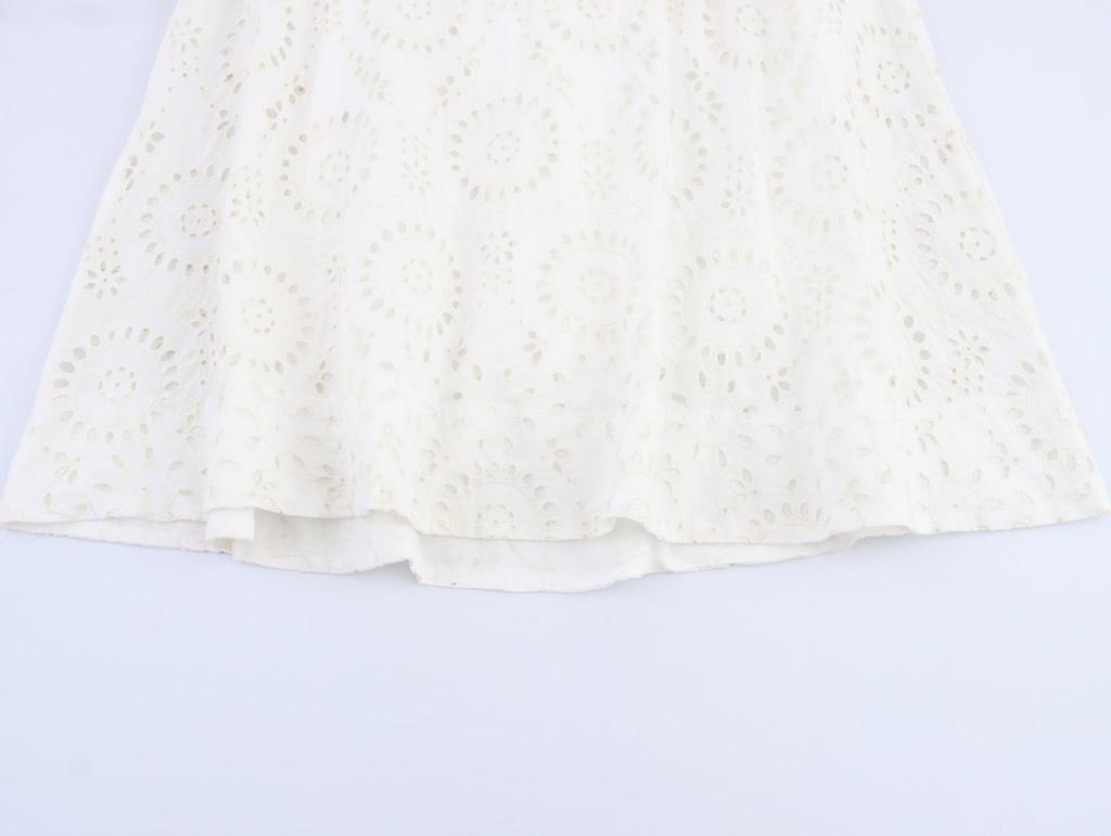 European & American Style Women's Embroidered Shirt Dress