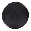 Vintage Wood Handle Automatic Windproof Long Umbrella