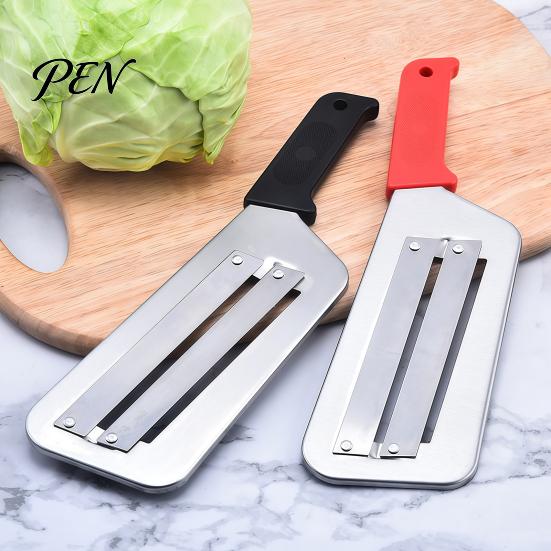 Potato And Carrot Shredder Stainless Steel Vegetable Peeler, Sharp Double-Blade Anti-slip Handle Design Dual Purpose Slicer Multi-functional Julienne