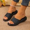 Fashion Women Slippers Summer 2024 New Platform Beach Slippers Trend Outdoor Fashion Casual Sandals Soft Slides Women Zapatos De Mujer