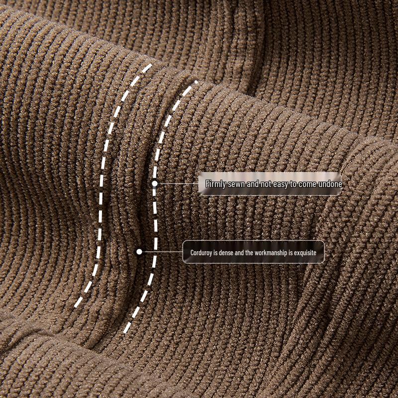 MINISO Men's Fleece-Lined Curved Sweatpants