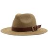 Men And Women Outdoor Travel Seaside Beach Sun Protection Big Brim Sun Hat Large Size Jazz Hat