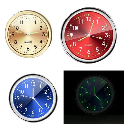 Illuminated Car Clock Digital Clock Waterproof Electronic Quartz Watch for Cars Watches for Bicycles and Motorcycles Car Dashboard