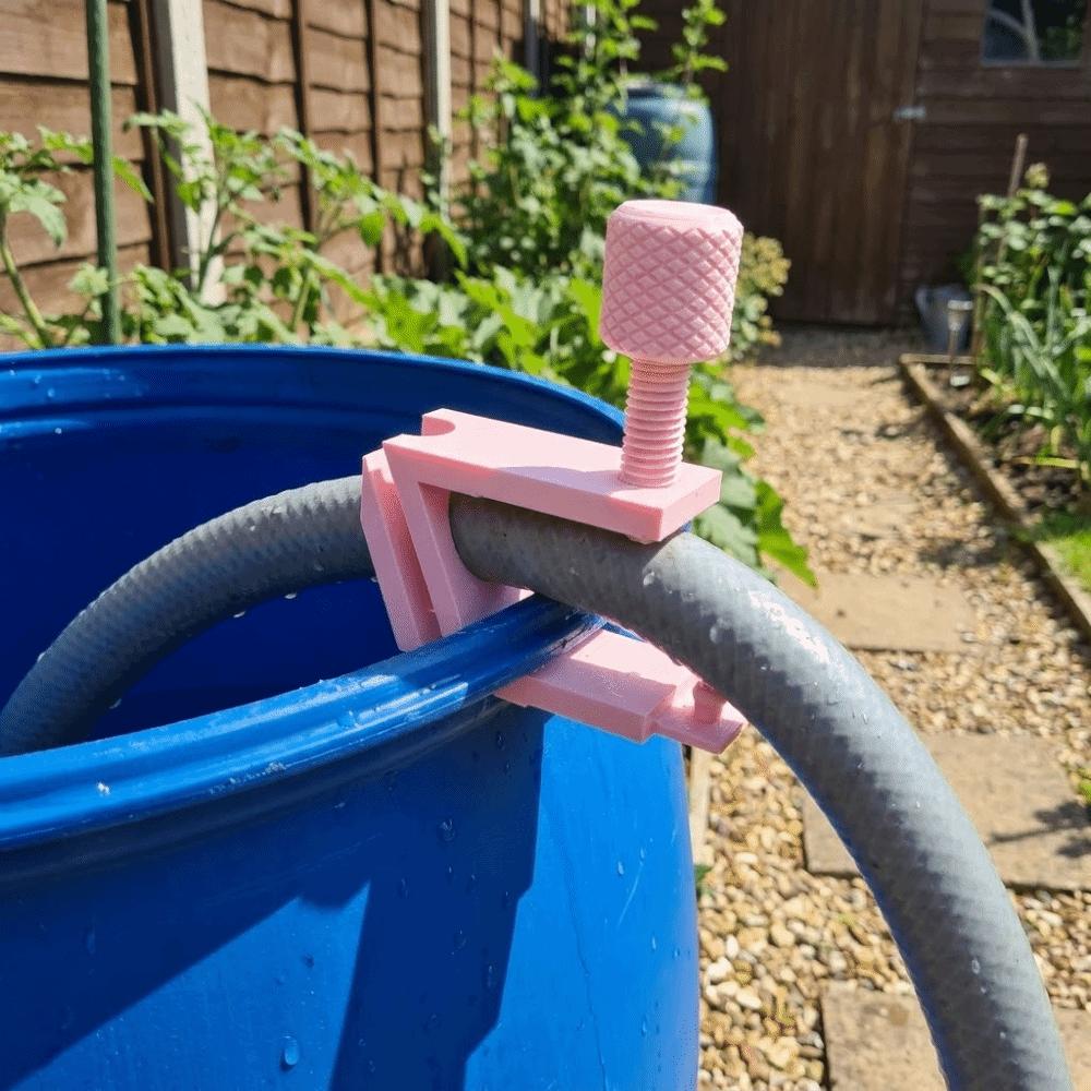 Solid Texture Rainwater Bucket Hose Clip Lightweight Water Pipe Retainer  Water Pipe Arrangement