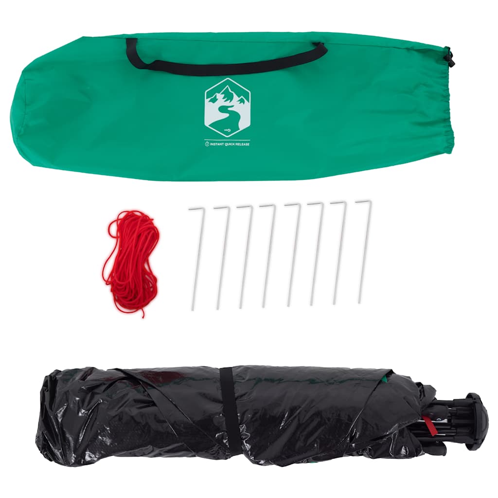 Beach Tent for 2 Persons Sea Green Quick Release Waterproof