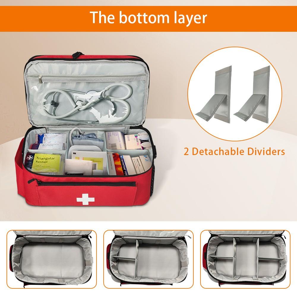 Travel Bag Storage Bag Medication Storage Box Bottle Storage Box Storage Home Travel Kit