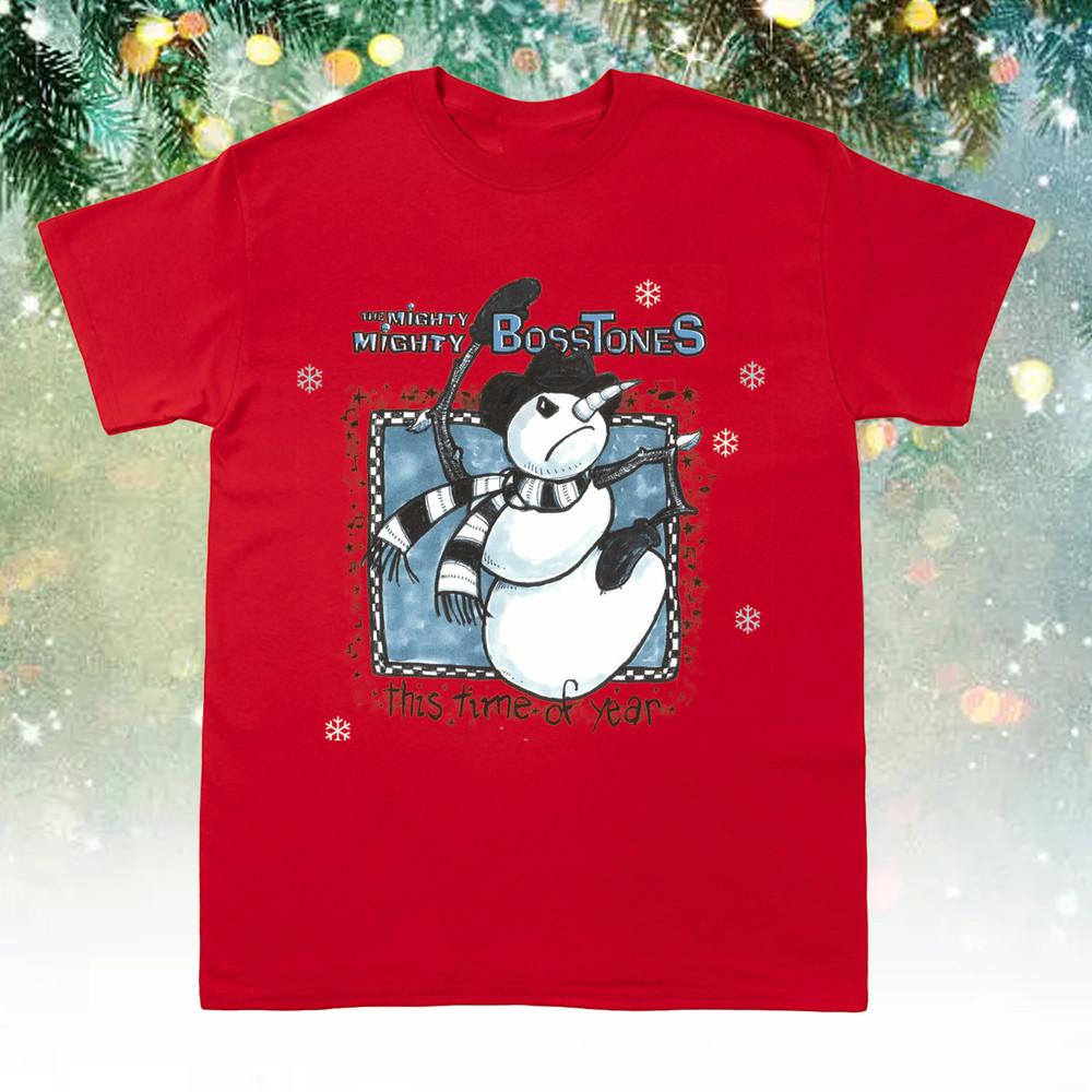 The Mighty Mighty Bosstones – This Time Of Year   Red  All Size T-Shirt  BT117 Unisex T-Shirt XXXL