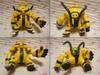 TAKARA TOMY 3D Pokemon Encyclopedia Pocket Monsters 03 Figures Early Production D&P (3 Figures) [Elekid, Electabuzz, Electivire] @