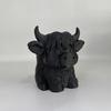Trailer Hitch Cover Highland Cow Design Scratch Resistant Plastic Ball Cap Small Trailer Hitch Cover Funny Truck Accessory