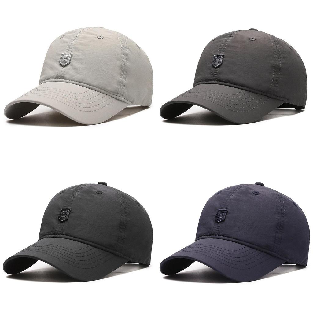 Nylon Baseball Cap With Breathable Mesh For Summer Outdoor Casual Wear