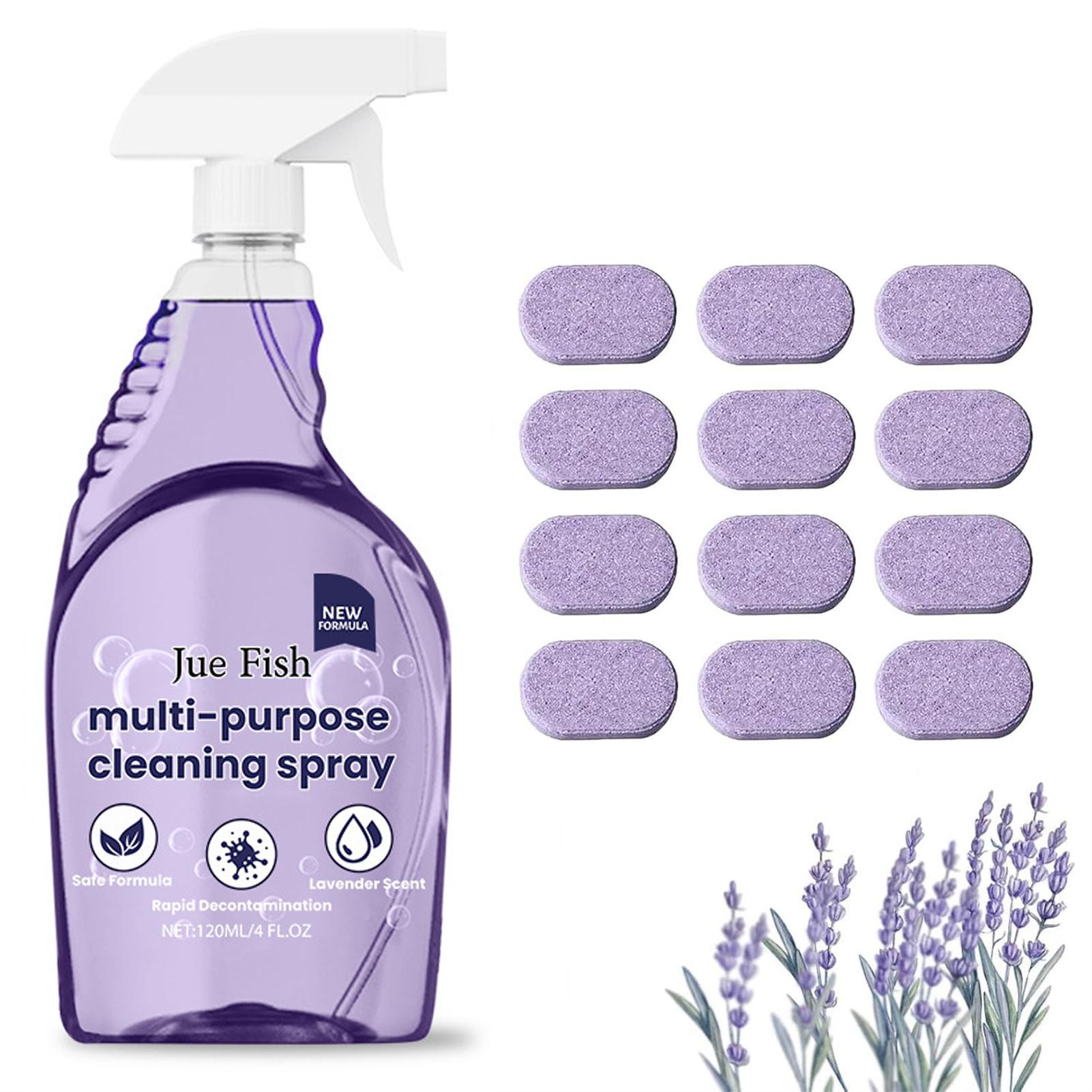 

Kitchen Heavy Oil Cleaning Agent With Concentrated Cleaning Tablets for Kitchen Grease Bathroom Toilets 1pc