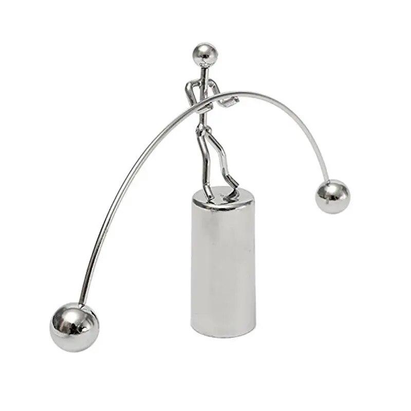 

Забавная колыбель Ньютона, инструмент для динамической балансировки, физика, наука, забавное украшение для стола, образовательное обучение, наука, деко L