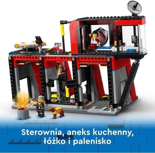 LEGO City 60414 Fire Station with Fire Engine