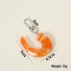 PVC Shrimp Keychain Props - Funny Kitchen & Dining Toy Models