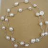 High Quality LONG PEARL NECKLACE ,100% NATURAL FRESHWATER PEARL for Woman, 90 cm ,sweater Necklace