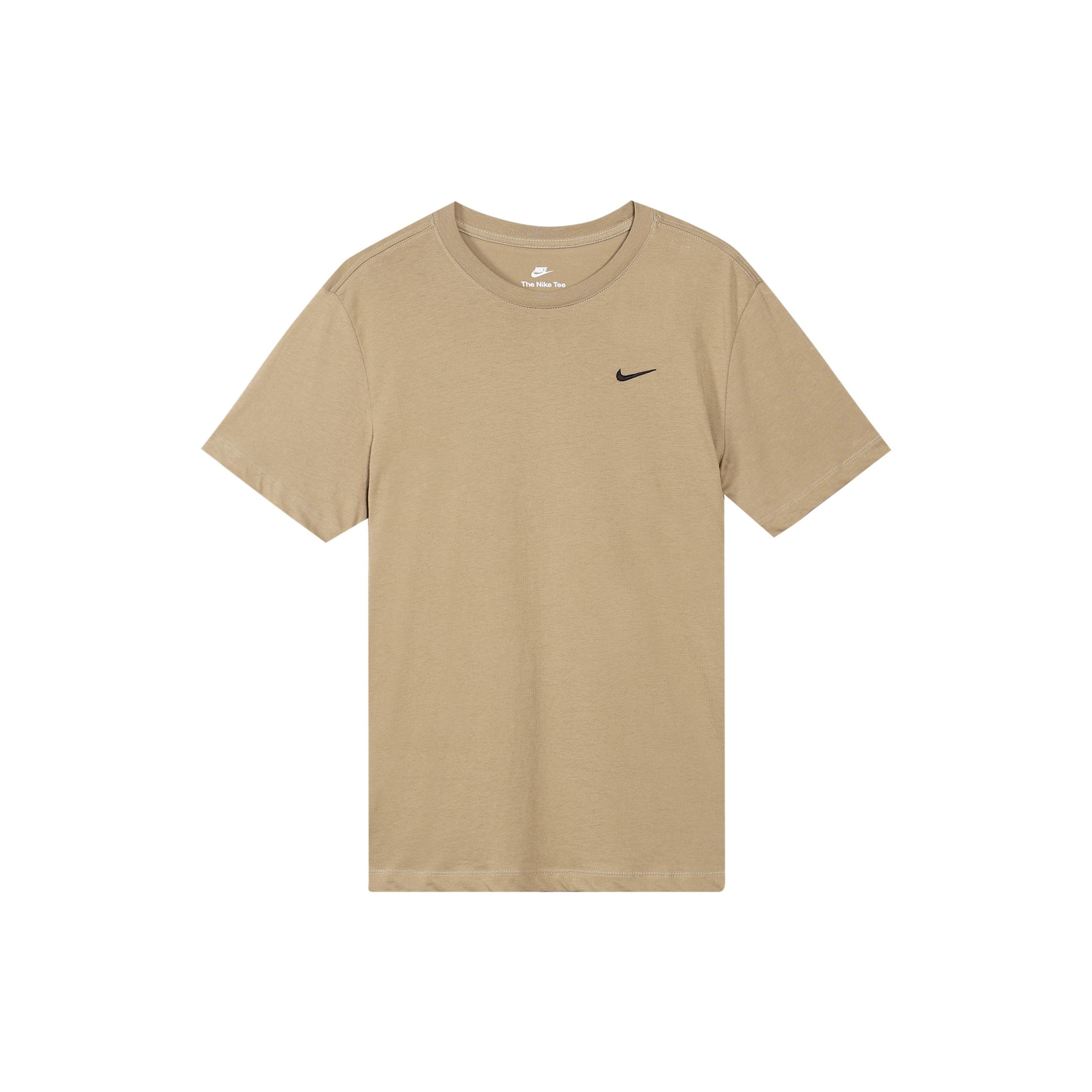 Nike Swoosh Logo T-shirt Tan Men s BV0508-247 S