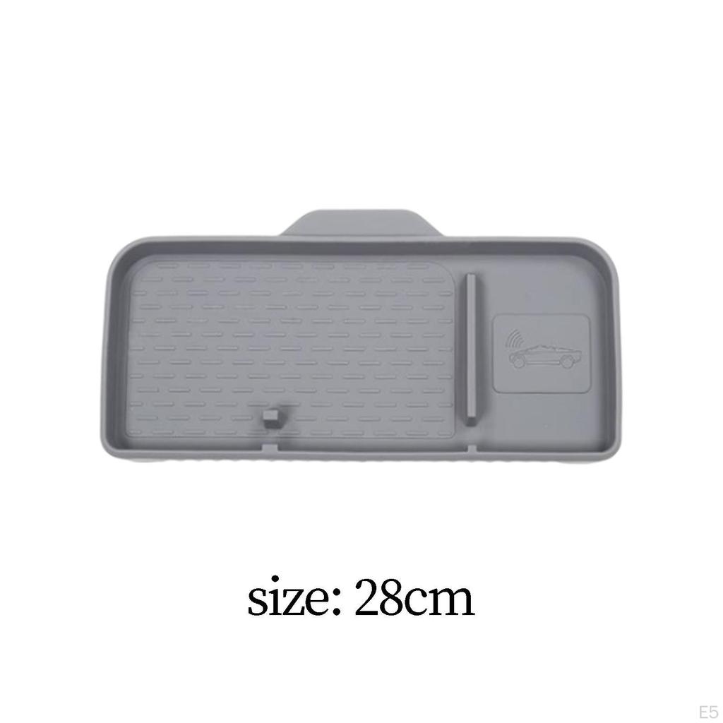 Dashboard Center Console Tray Silicone Professional for Model 3 Y