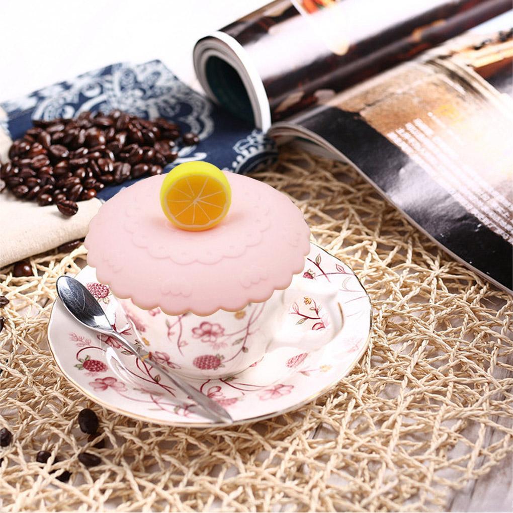 Silikonowa Pokrywka na Kubek Kreskówkowa Pokrywka na Butelkę Pyłoszczelna Nakładka