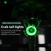 Portable High Brightness LED Bike Rear Light Waterproof Long Battery Life Night Cycling Taillight Easy To Install