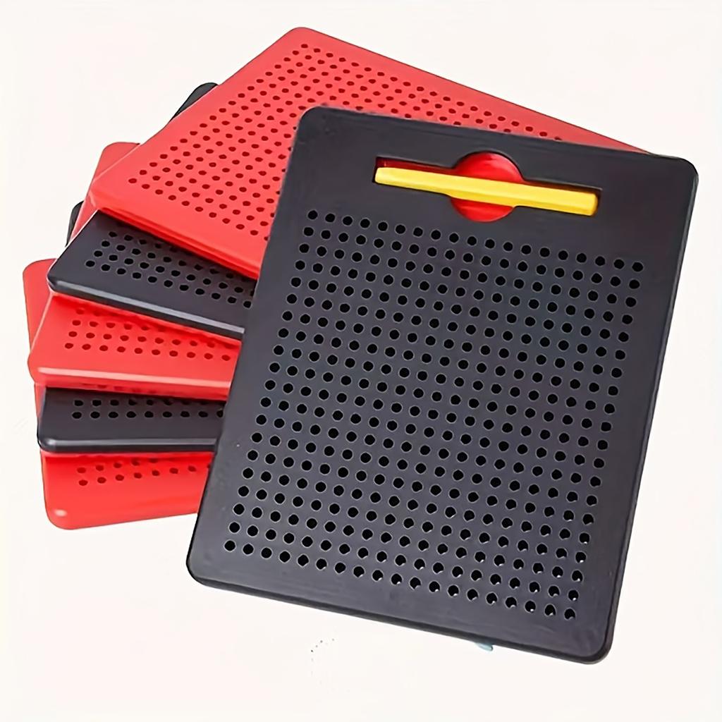 Magnetic Drawing Board Portable Magnetic Drawing Board Ventilation Design, PlastiC Writing Pad With Magnetic Pen Holder For Car Home De-Stress Tool,