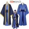Anime Tagebuch eines Apothekers Jinshi Cosplay Kostüm Perücke Blaue Robe Uniform Kopfbedeckung Kusuriya No Hitorigoto Halloween Frauen Männer
