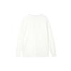 Nike Solid Color Polo Collar Loose Long Sleeve Drop Shoulder T-Shirt Women Tops White FB8721-133
