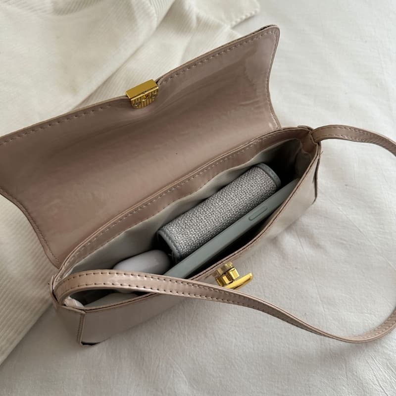 Women's vintage underarm bag hand-held small square bag