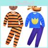 Dog Man Petey De Kat Peuter Katoenen Pyjamapak Met Cartoon Design Voor Thuis