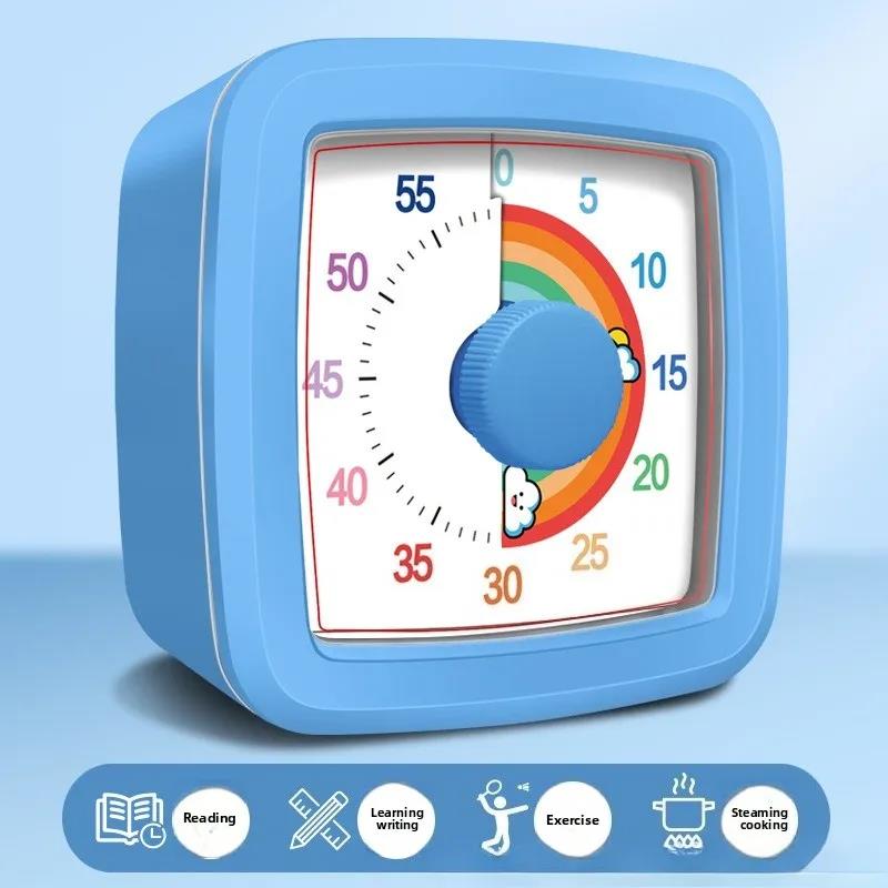 Timer Visivo Scolastico per Bambini con Luce Notturna Cronometro Digitale Timer Pomodoro per Cucina e Uso Domestico3