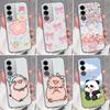 For Oppo A3 A5 A1 Pro A3x AX5 AX5s A7 A8 Ace2 Luxury Shockproof Phone Case Cute Flowers Patterns Transparent TPU Protection Back Cover For Oppo Casing