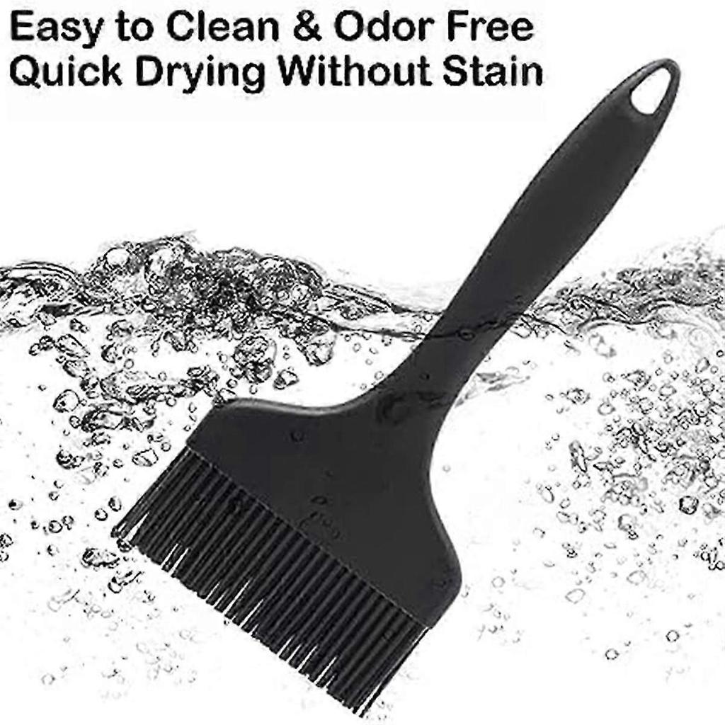 Extra-Large Pastry Brush-Silicone Basting Brush for Cooking, Heat Resistant Food Brush for BBQ, Dish