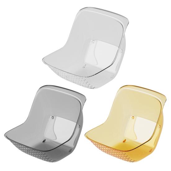 Drain Basket Portable Fruit Colander Large Capacity Food Grade BPA Free Sink Drain Basket Strainer Vegetable Washing Bowl