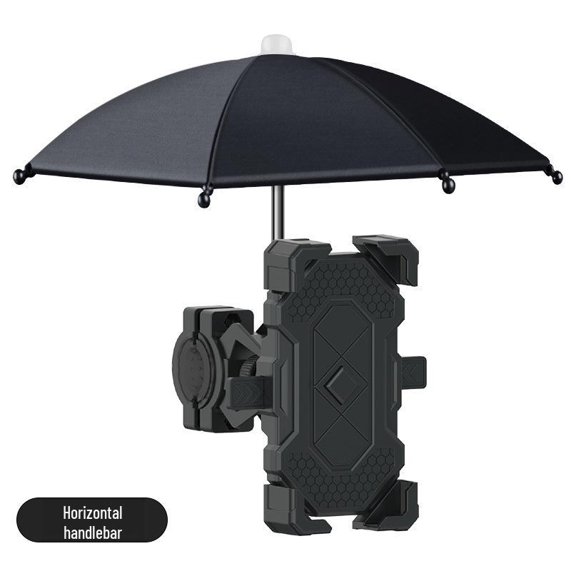 360° Rotating Sunshade Phone Holder for Electric Vehicles, Motorcycles & Bicycles
